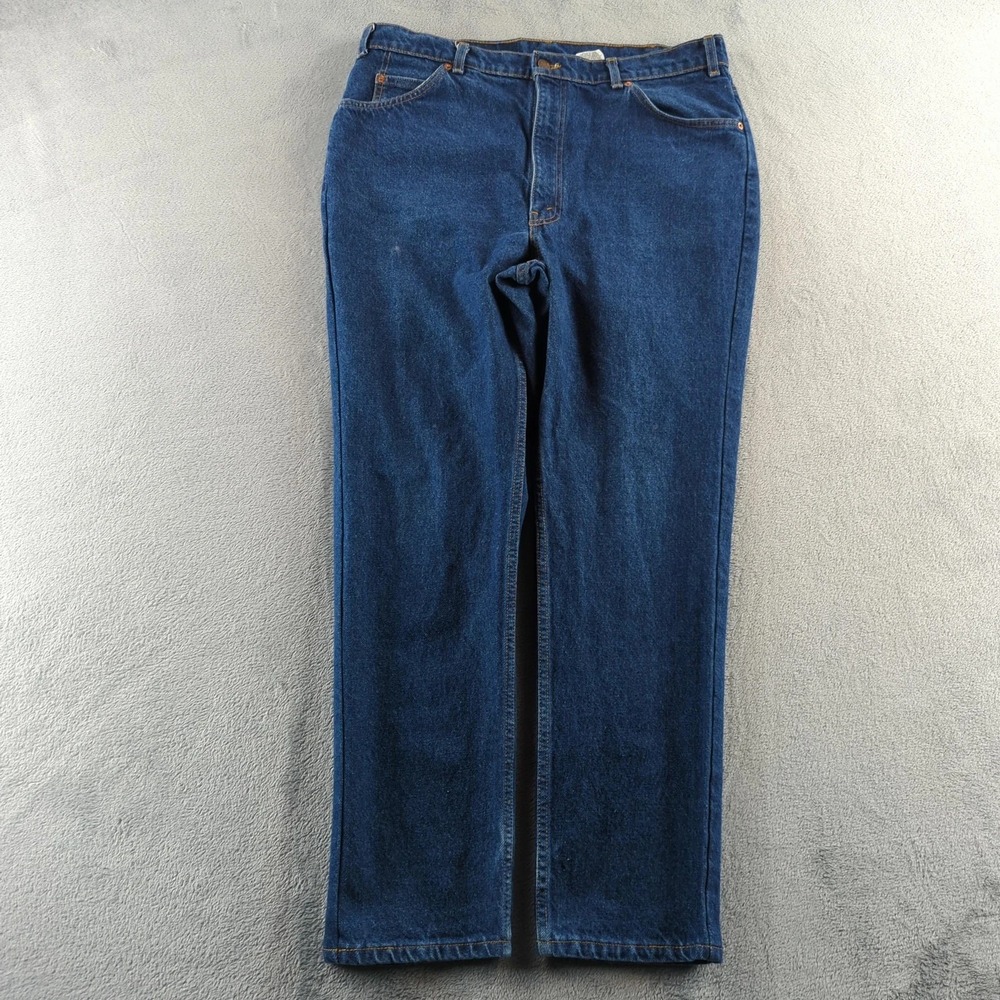 Vintage Levis Jeans Mens 38x30 (Fits 35x30) Blue Straight Dark Wash Denim Canada